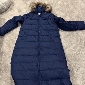 Lands' End Women’s Hooded Maxi Down Coat